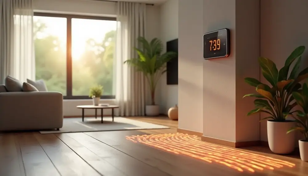 Darum lohnt sich eine intelligente Steuerung für Fußbodenheizung